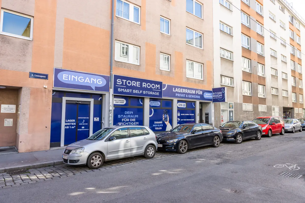 Lagerraum mieten STORE ROOM Lagerplatz Wien Gumpendorf