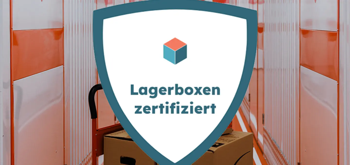 Qualitätsgeprüfte Lagerräume: RENTABOX24 erhält das storabble Zertifikat
