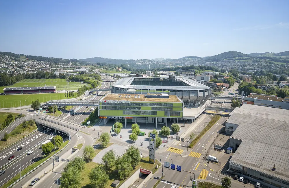Garde-meuble Diverse Lagerräume in der Shopping Arena St. Gallen zu vermieten