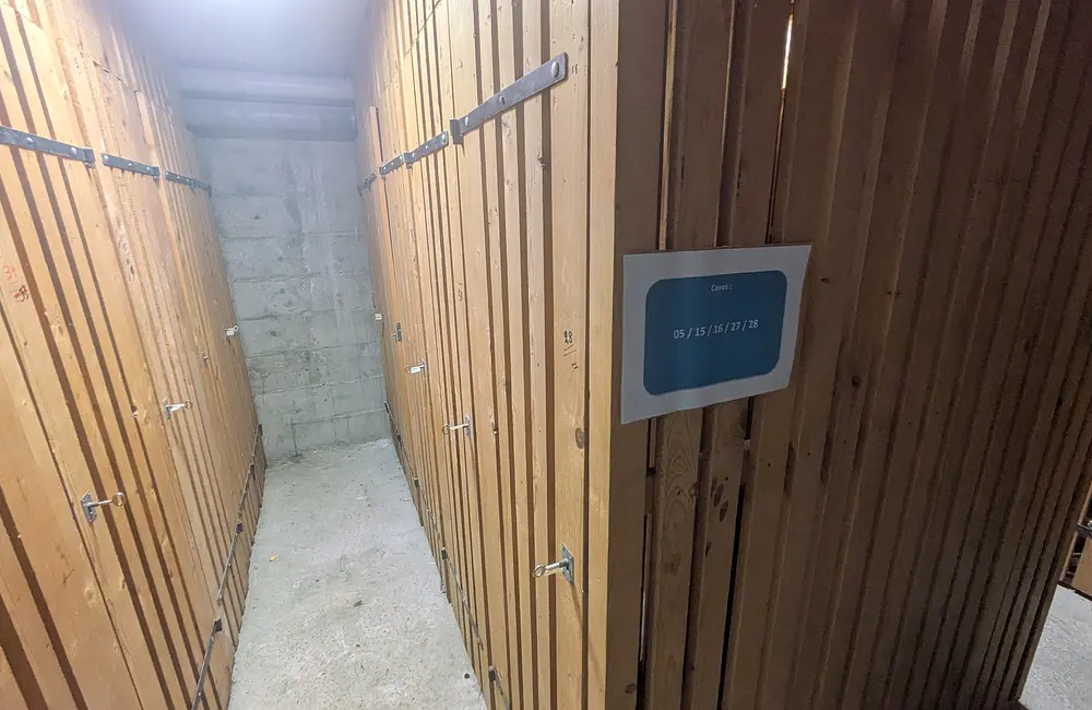 Storage room 0.47m2 Cave Lausanne - Route de Berne 2