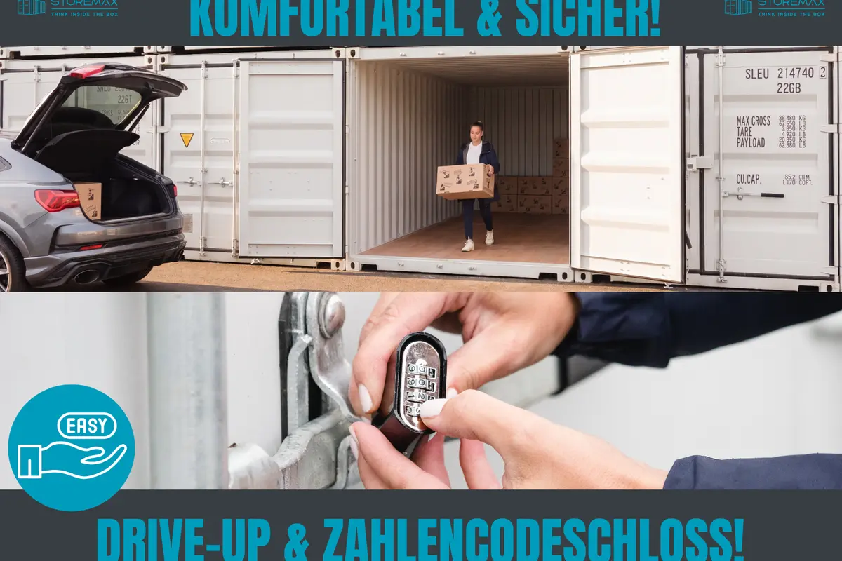 Storage room Günstige Self-Storage Lösungen: Miete Lager, Lagerboxen & Container in Aschaffenburg
