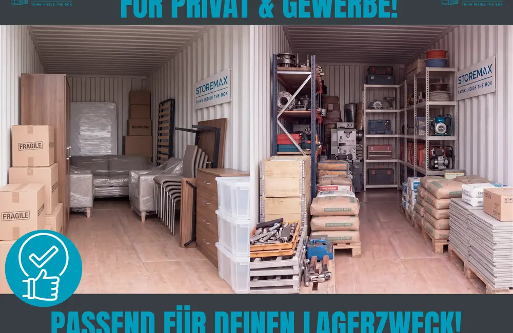 Storage room Günstige Self-Storage Lösungen: Miete Lager, Lagerboxen & Container in Aschaffenburg 