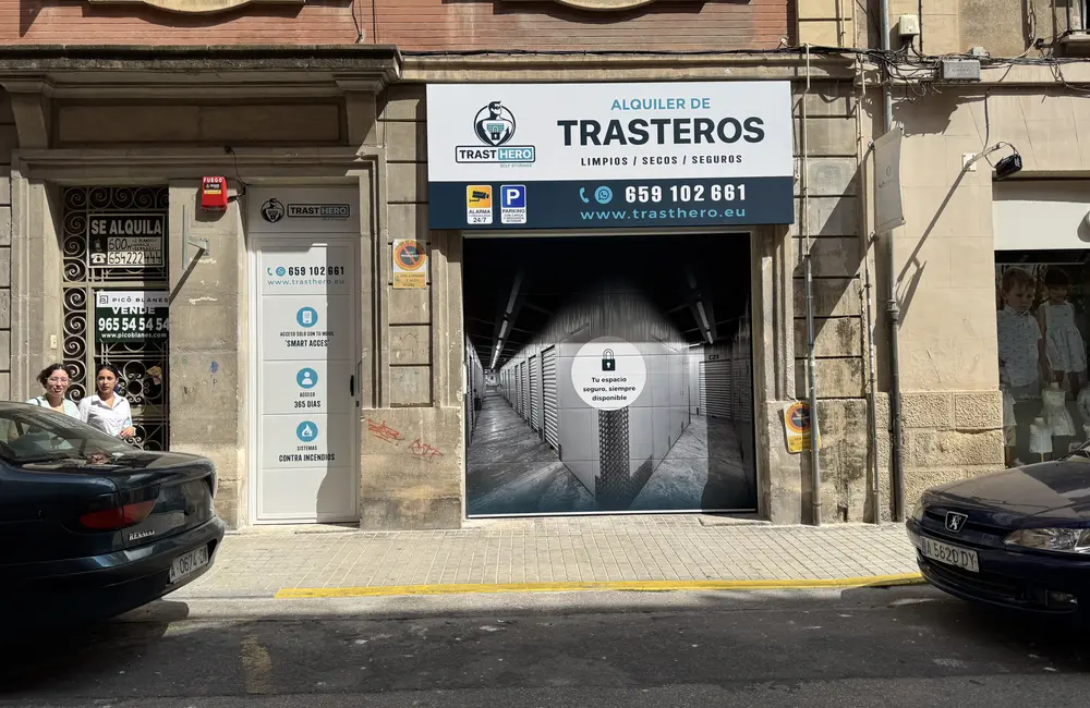 Trastero Alquiler trasteros Alcoy | TrastHero Self Storage