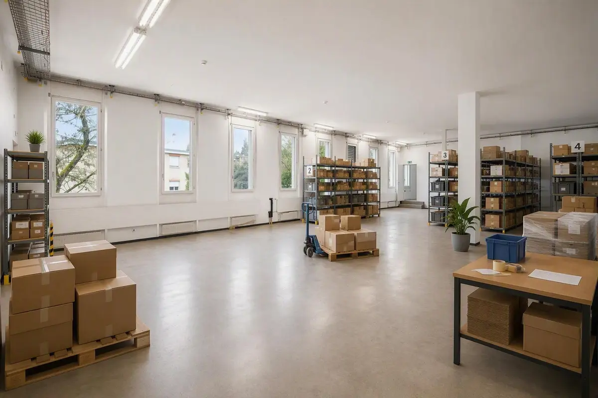 Garde-meuble Mehr Platz für Ihr Business: 305 m² Lagerfläche mit Warenlift
